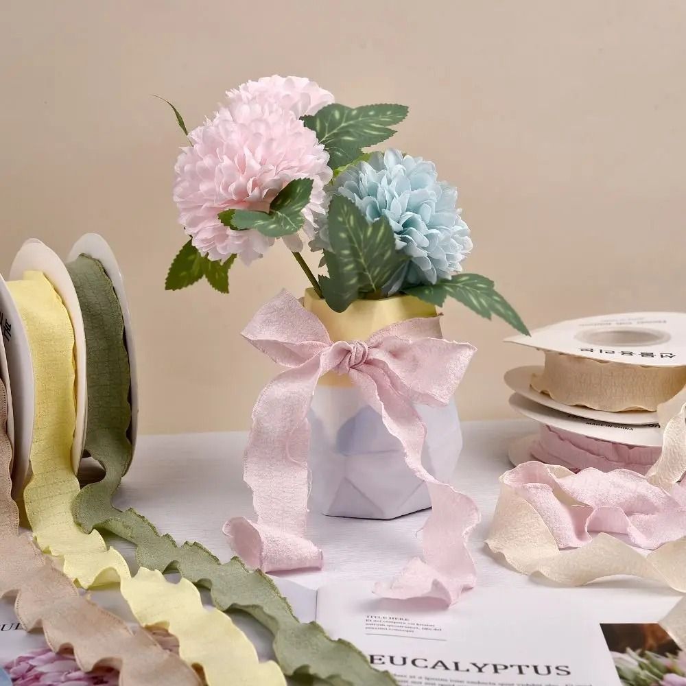 Men Accessories Bouquet - Kreatywne 10-jardowe wstążki z włóczki typu