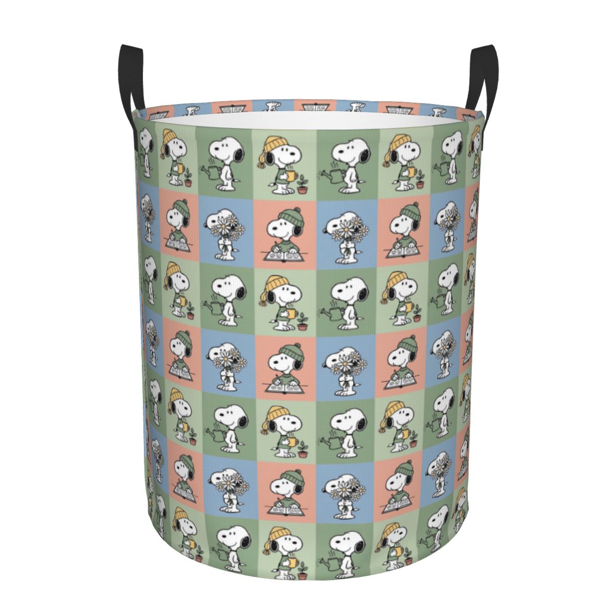 Men Accessories Hamper - Kosz na pranie w kratę S-Snoopy,