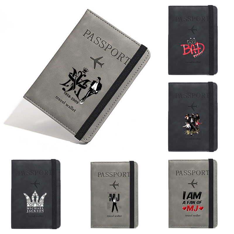 Travel Organizer Men - Etui na paszport RFID Michael Jackson