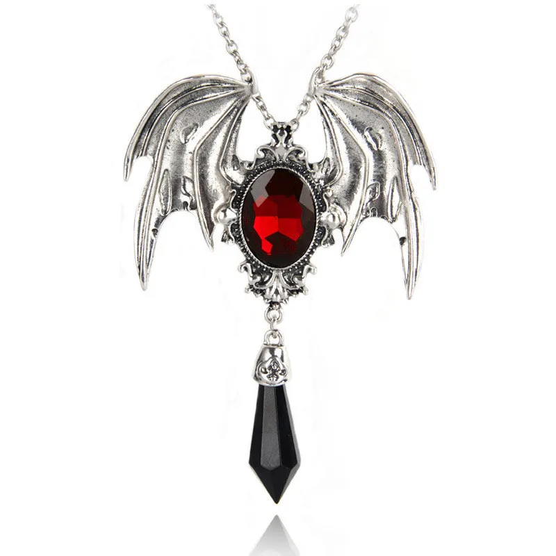 Men'S Accessories Jewelry Sale - Naszyjnik Nietoperz Kobiety Mężczyźni Gotycka biżuteria