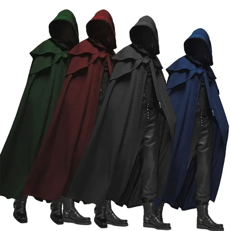 Men'S Accessories Vintage - Męski strój cosplay monacha, średniowieczny, vintage,