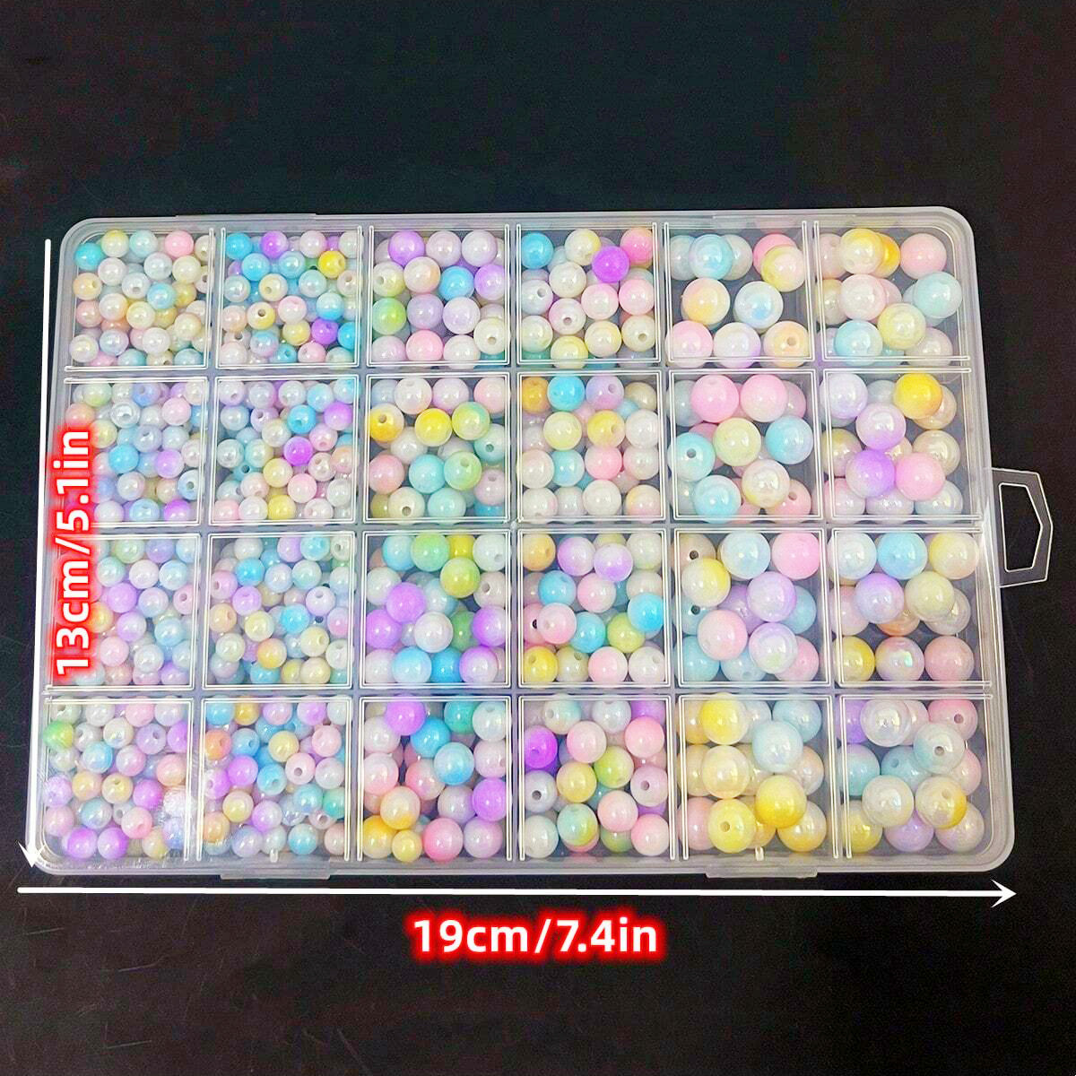 800 sztuk / zestaw w pudełku z – Bead Bracelet Men recenzja i cena