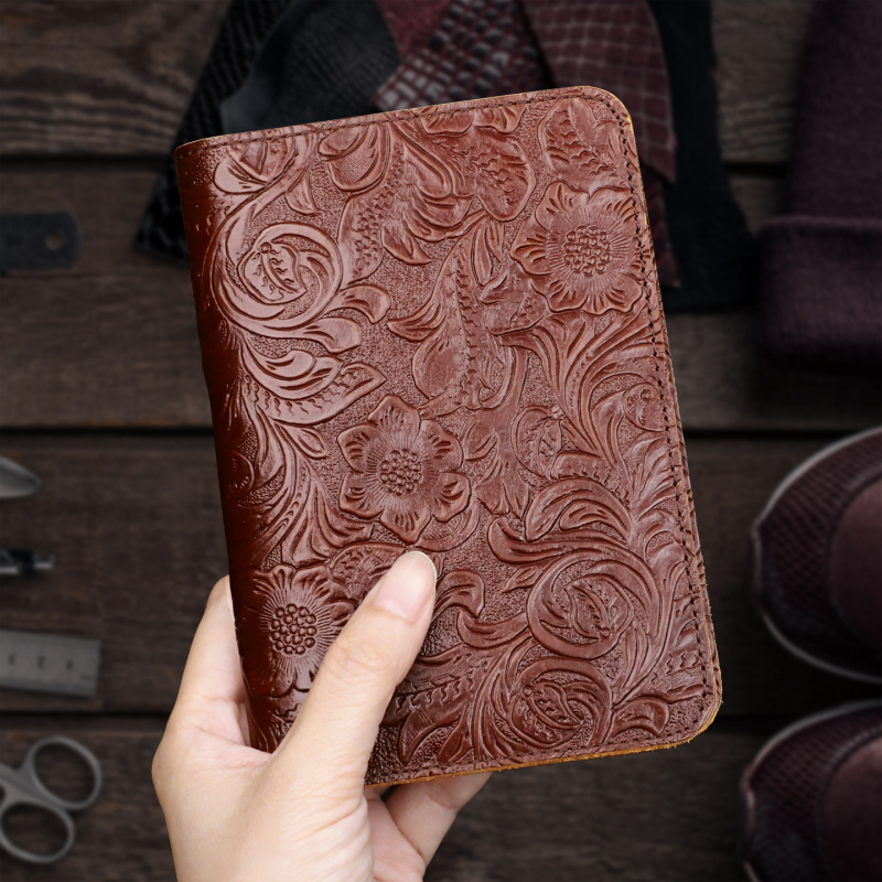 Etui na paszport z prawdziwej  – Travel Organizer Men recenzja i cena