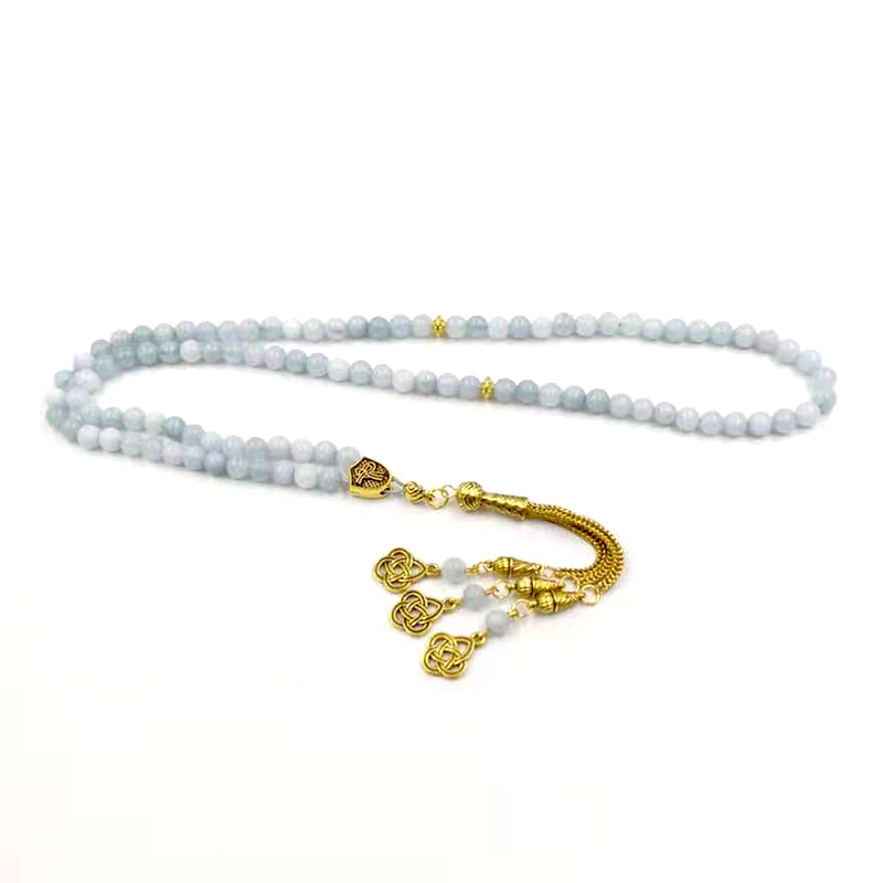 Tasbih naturalne akwamaryny ka – Men Accessories Hk recenzja i cena