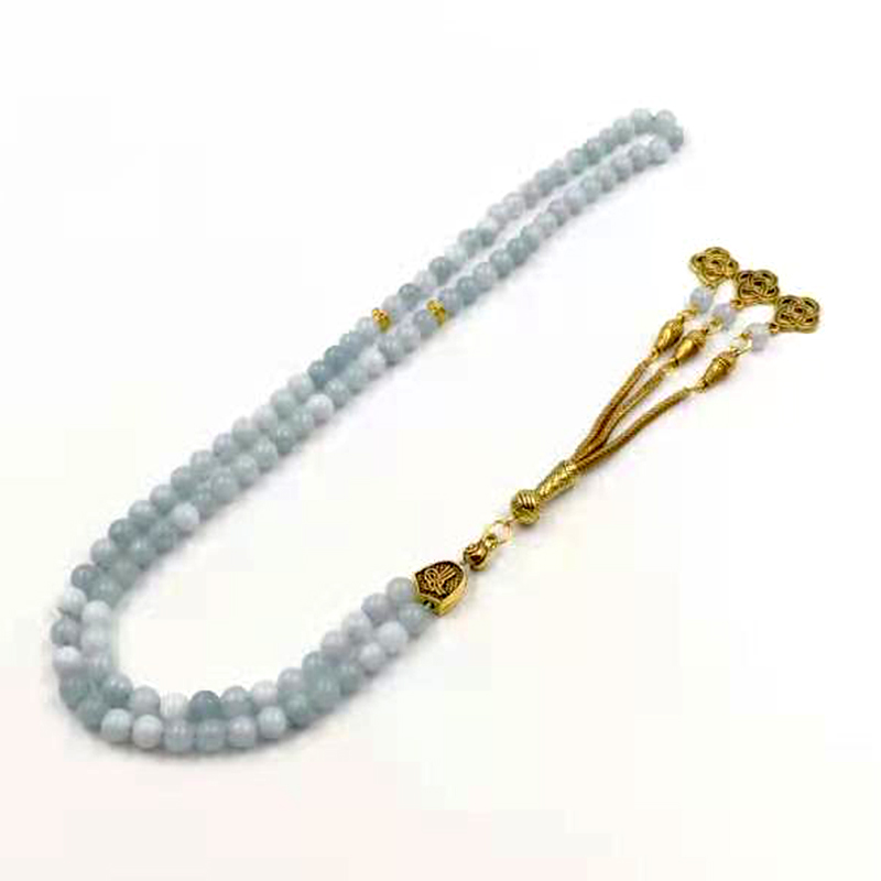 Tasbih naturalne akwamaryny ka – Men Accessories Hk recenzja i cena