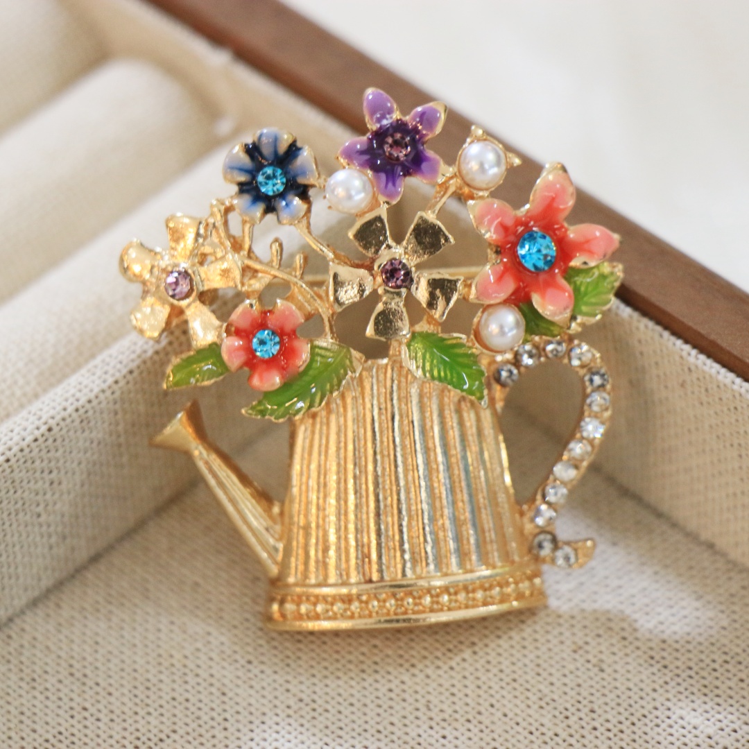 Barokowa luksusowa broszka w k – Men Accessories Bouquet recenzja i cena