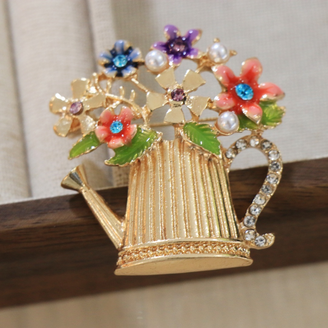 Barokowa luksusowa broszka w k – Men Accessories Bouquet recenzja i cena