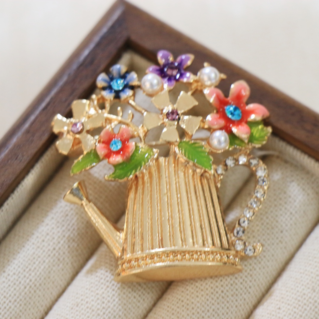 Barokowa luksusowa broszka w k – Men Accessories Bouquet recenzja i cena