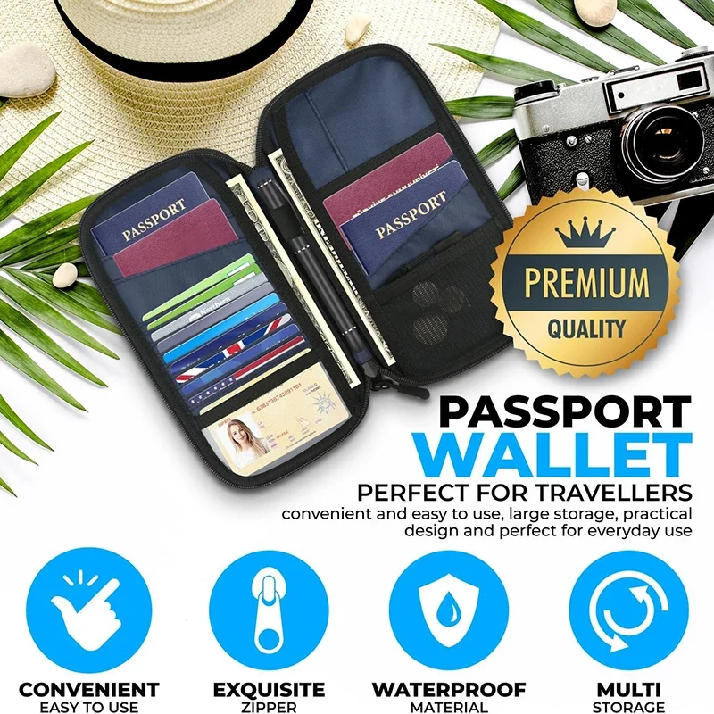 Lekki pokrowiec na paszport po – Travel Organizer Men recenzja i cena