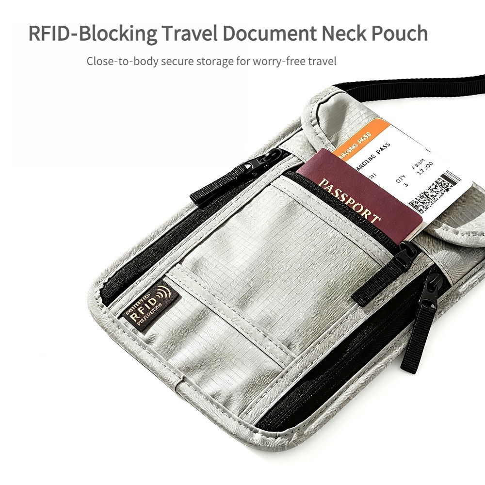 Portfel podróżny na szyję, etu – Passport Wallet Rfid recenzja i cena