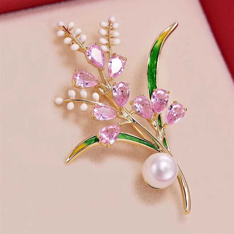 Modne broszki z cyrkoniami w k – Men Accessories Bouquet recenzja i cena