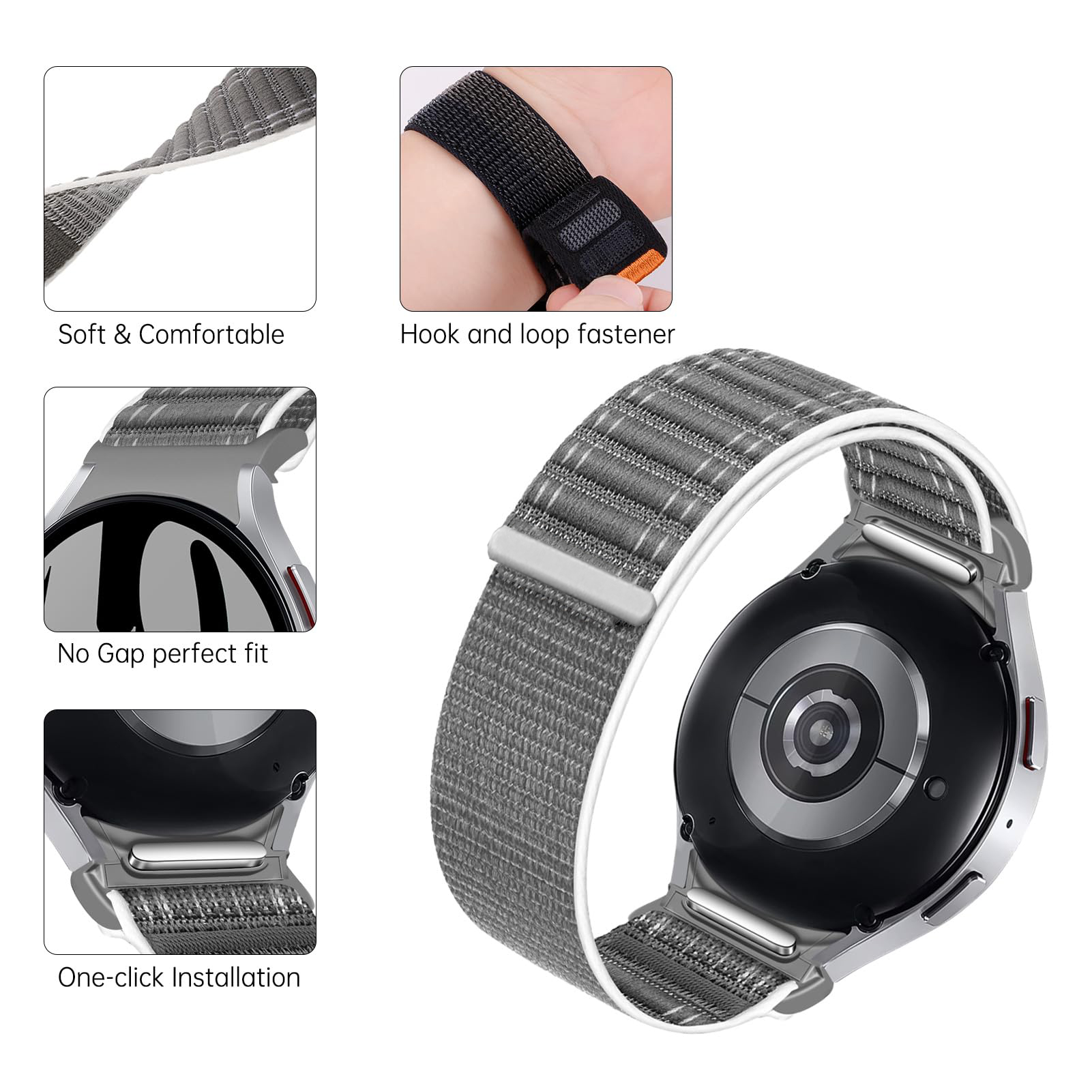 Nylonowy pasek z pętlą do Sams – Men Accessories Website recenzja i cena